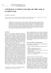 Carbohydrate as nutrient in the infant and child: range of