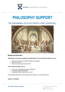 Philosophy Years 5 - The da Vinci Decathlon