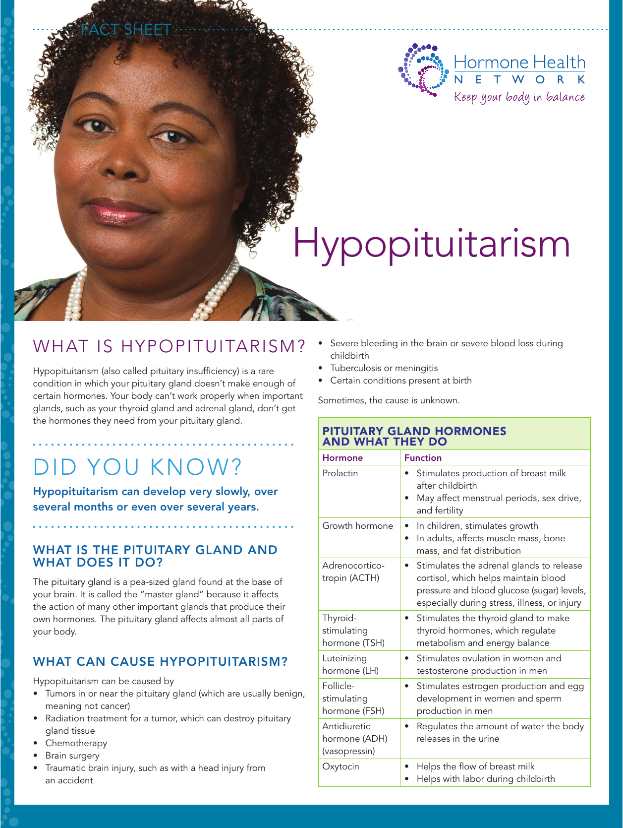 Hypopituitarism Hypopituitarism