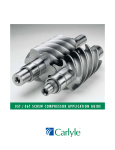 05T / 06T SCREW COMPRESSOR APPLICATION GUIDE