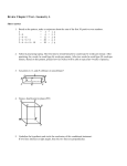 Review Chapter 2 Test - Geometry A