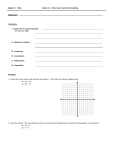 Algebra 2 Notes