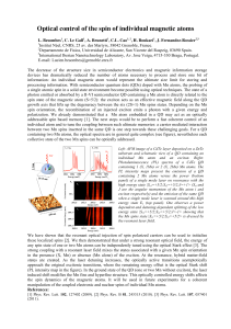 Besombes - International Conference on Quantum Dots (QD 2012)