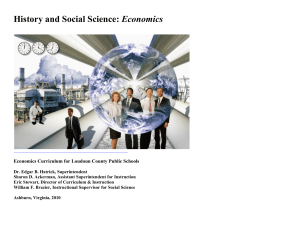 Economics - Loudoun County Public Schools