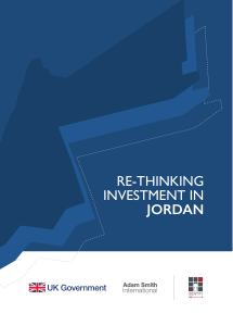 re-thinking investment in jordan