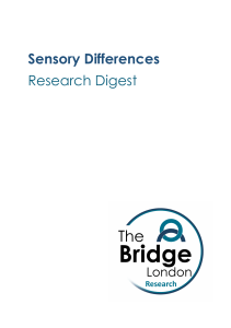 Sensory Differences Research Digest