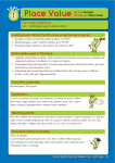 1 Place Value Strand: Number Place Value Strand