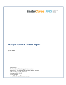Multiple Sclerosis Disease Report