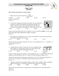 2007 Grades 7-8 Solutions English