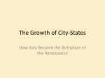 The Growth of City-States