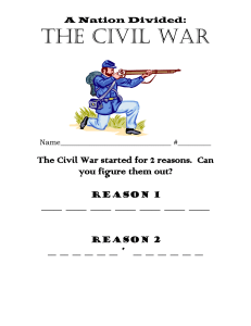 The Civil War