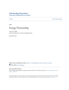 Energy Partisanship - Scholarship Repository