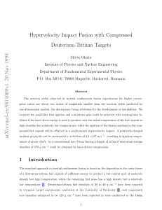 Hypervelocity Impact Fusion with Compressed Deuterium