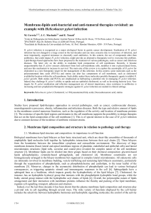 an example with Helicobacter pylori infection