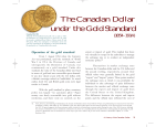 A History of the Canadian Dollar