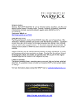 - WRAP: Warwick Research Archive Portal