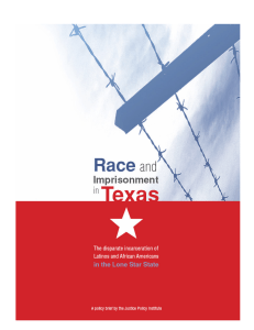 Race and Imprisonment in Texas