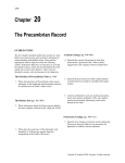 Chapter 20 The Precambrian Record