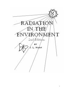 chapter 2: electromagnetic radiation: the
