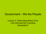 Government - We the People