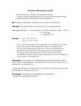 Chemistry 102 Summary June 25th - Bohr model only works for one