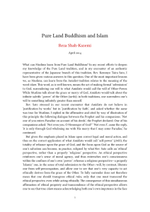 Pure Land Buddhism and Islam