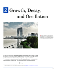 2 Growth, Decay, and Oscillation