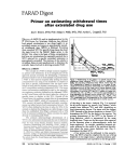 Primer on estimating withdrawal times after extralabel drug