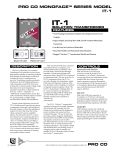 IT1 Technical Sheet