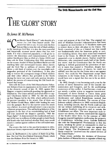 The Glory Story, by James McPherson