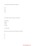 Organic Chemistry Practice Test