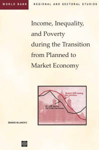 Income Inequality and Poverty During the Transition from Planned to