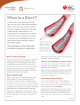 What Is a Stent? - American Heart Association
