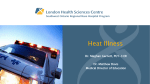 Heat illnesses - London Health Sciences Centre