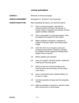 LESSON ASSIGNMENT LESSON 2 Elements of Chemical Change