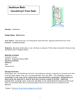 Healthcare Math: Calculating IV Flow Rates