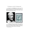 Pythagoras and the Pythagoreans