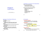 Chapter 8 Input/Output