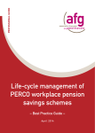 Life-cycle management of PERCO company pension savings