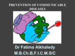PREVENTION OF COMMUNICABLE DISEASES