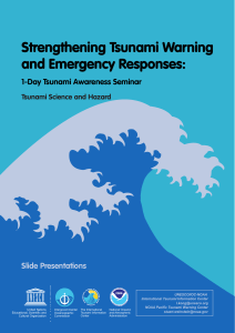 Tsunami Science and Hazard - Manual