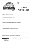 Video Worksheet - Learning Zone Express