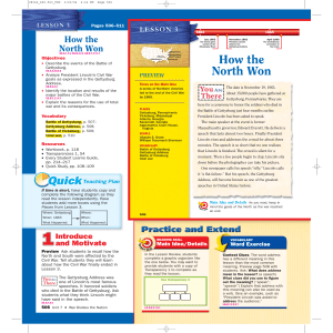 How the North Won - Mrs. McKoy`s Classroom