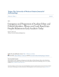 Emergence and Progression of Acadian Ethnic and Political Identities