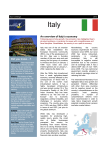 An overview of Italy`s economy