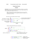 Programming Practice I Examples Instructions: Type each of the