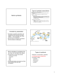 Marine symbiosis Type of symbiotic associations Evolution by