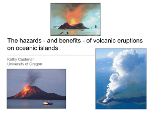 and benefits - of volcanic eruptions
