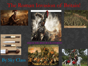 The Roman Invasion of Britain!