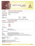 SECTION 1 PRODUCT AND COMPANY INFORMATION Terbium (III